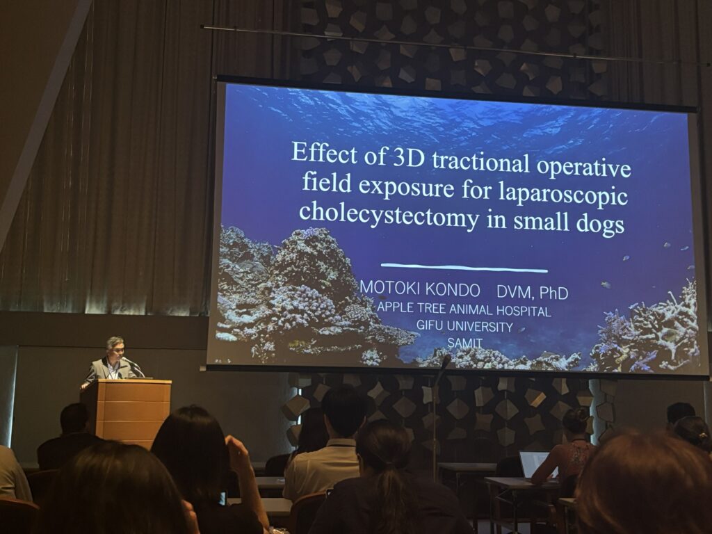 VESの国際学会（annual conference）に当院院長の近藤が登壇しました|りんごの樹動物病院